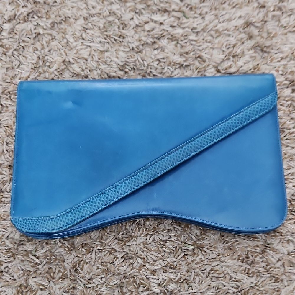 Vintage Nogueron Blue Clutch